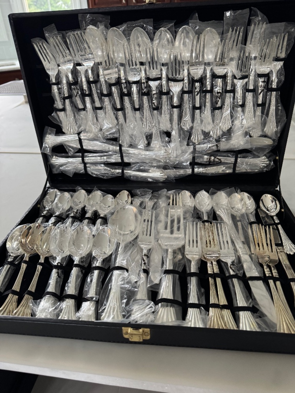 Wm. Rogers & Son Silver Plated Flatware 63 pieces